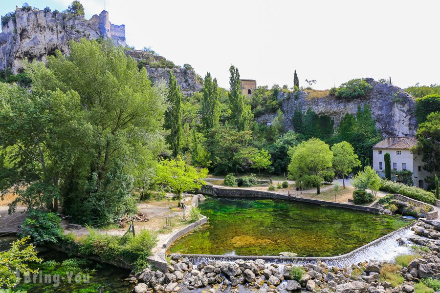 水泉村（Fontaine de vaucluse）