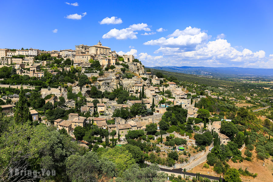 【南法景点】索村Sault薰衣草、红土城Roussillon、石头城Gordes、塞南克修道院、水泉村