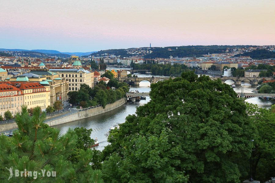 布拉格夜景聖地 Letenský profil