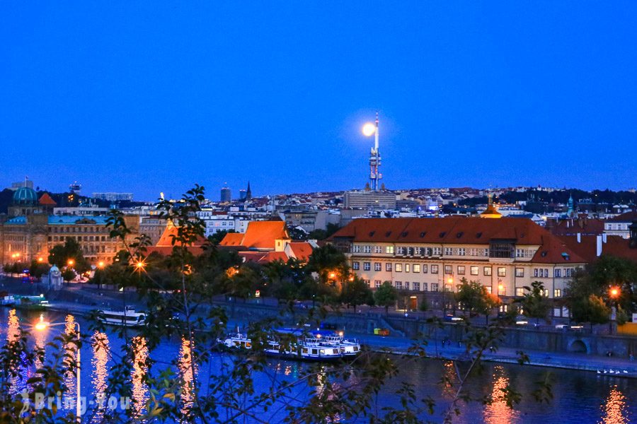 布拉格夜景聖地 Letenský profil
