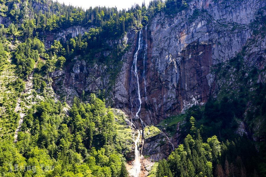 國王湖上湖Röthbachfall瀑布健行