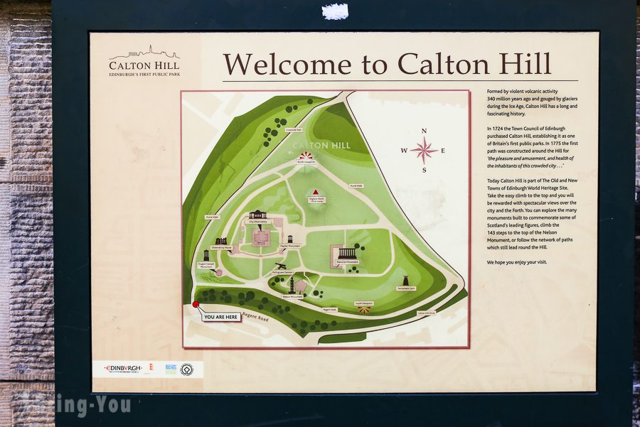 愛丁堡卡爾頓山(Calton Hill)