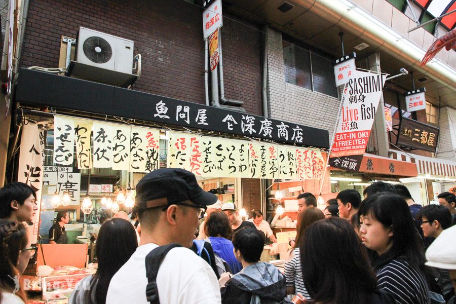 大阪景点黑门市场