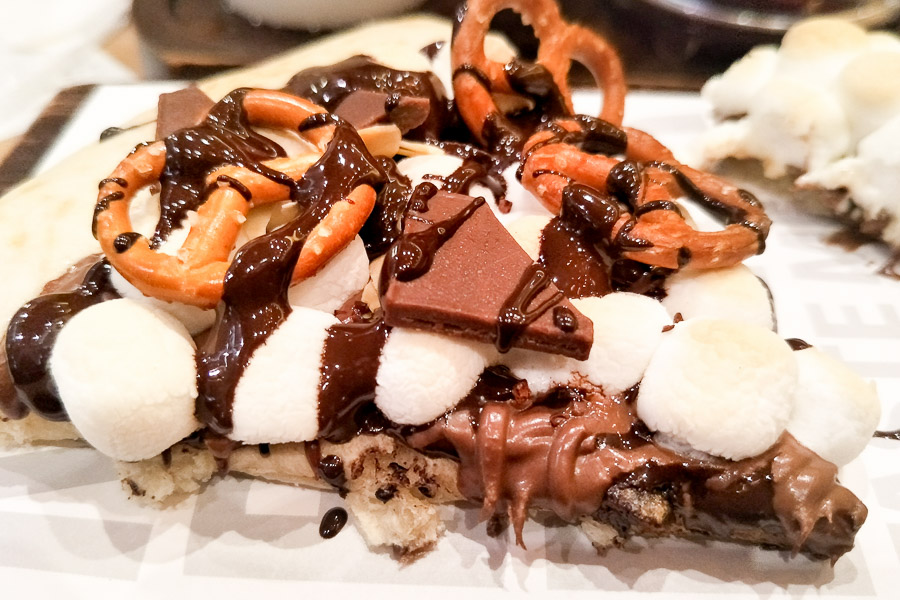 Max Brenner Chocolate bar：纽约红到海外的棉花糖巧克力比萨