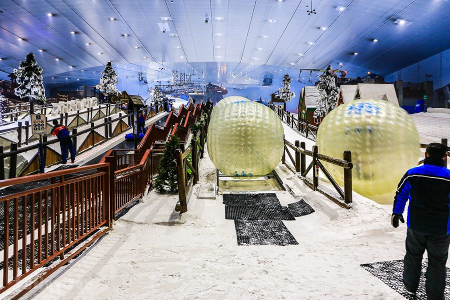 杜拜阿聯酋購物中心滑雪場Dubai Ski
