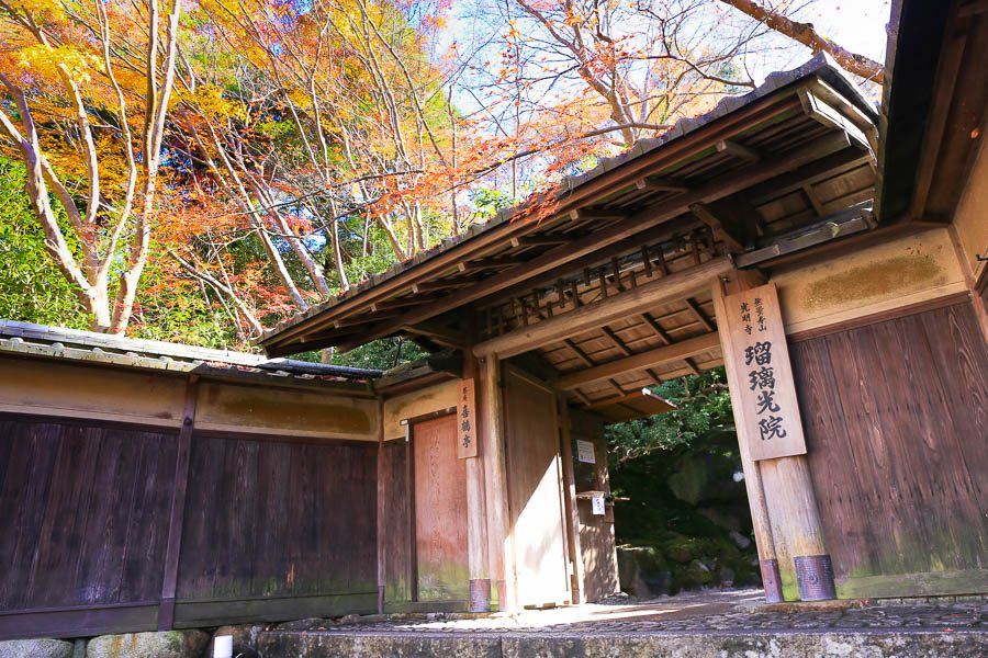 京都瑠璃光院楓紅