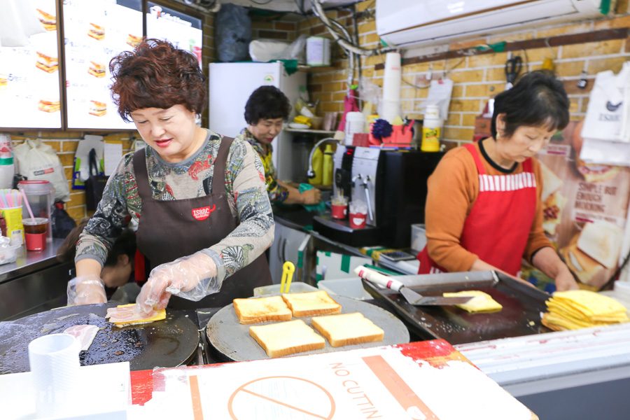 Isaac Toast 首爾東大門24小時分店