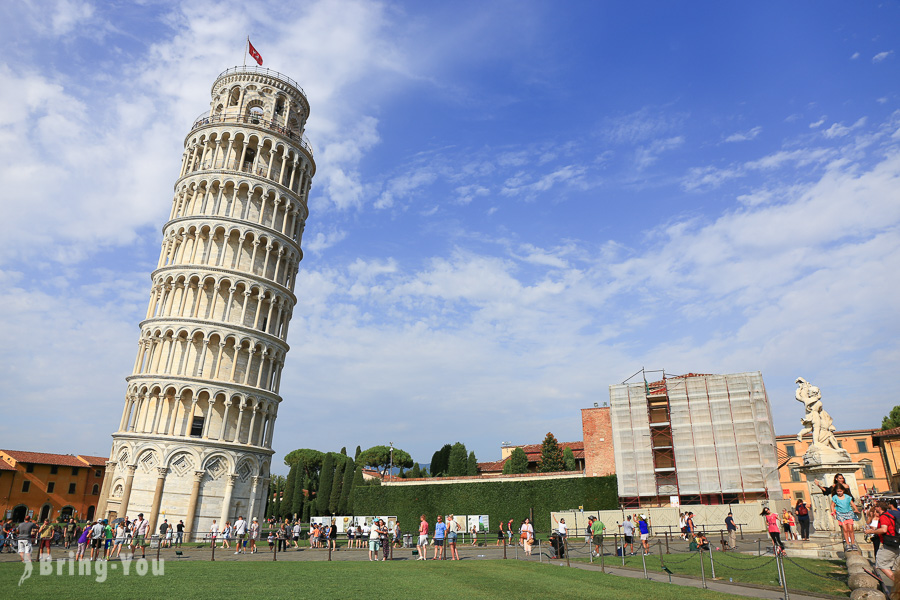 【義大利景點】比薩斜塔（Torre di Pisa）拍照與現場都很有梗的那座塔之交通方式