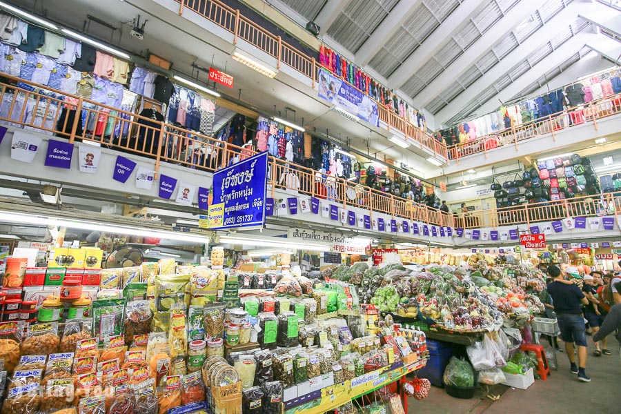 【清邁市場】瓦洛洛市場 Warorot Market．龍眼市場 Ton Lam Yai：清邁市區最大傳統市場