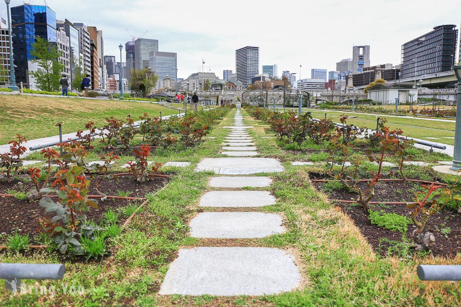 【⼤阪淀屋橋景點】大阪中之島公園散策：玫瑰園、中央公會堂、圖書館