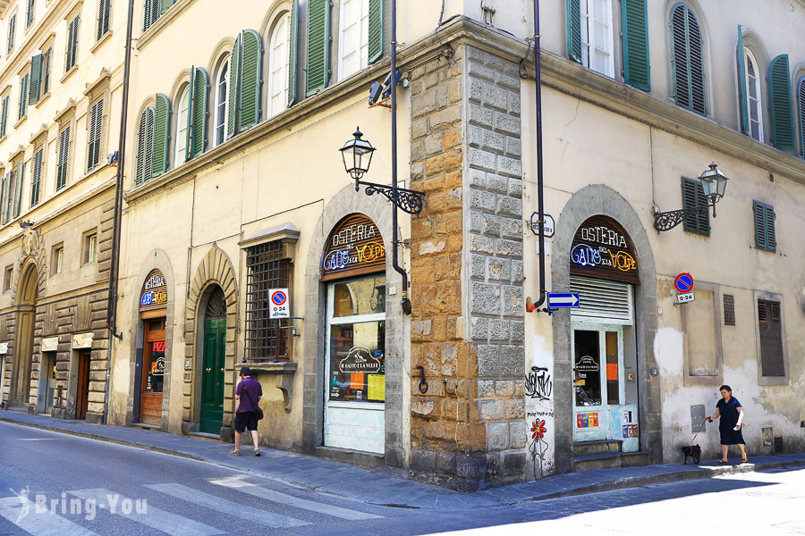 【佛羅倫斯平價美食】Osteria Il Gatto e la Volpe，中世紀歐風小餐館