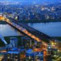 【⼤阪夕阳夜景】梅田蓝天大厦顶楼空中庭园展望台&泷⾒⼩路攻略（⼤阪周游卡免费入场）