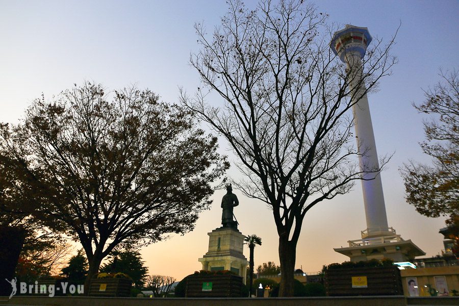 龙头山公园釜山塔