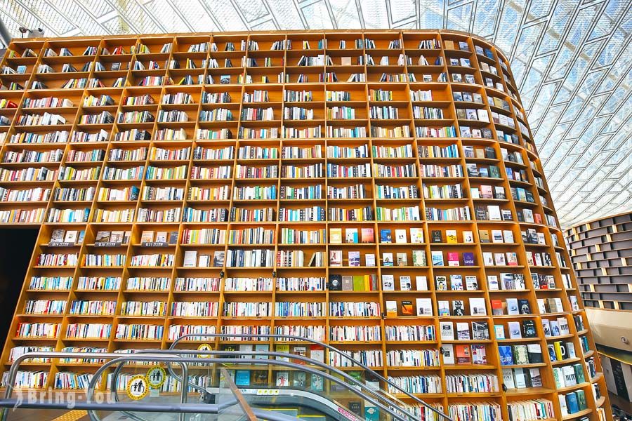 首爾Coex Mall星空圖書館