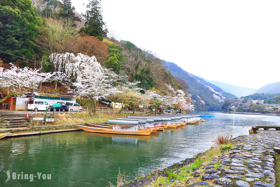 【嵐山商店街散策】嵯峨野竹林小徑、野宮神社、嵐電嵐山站、嵐山公園逛街美食攻略