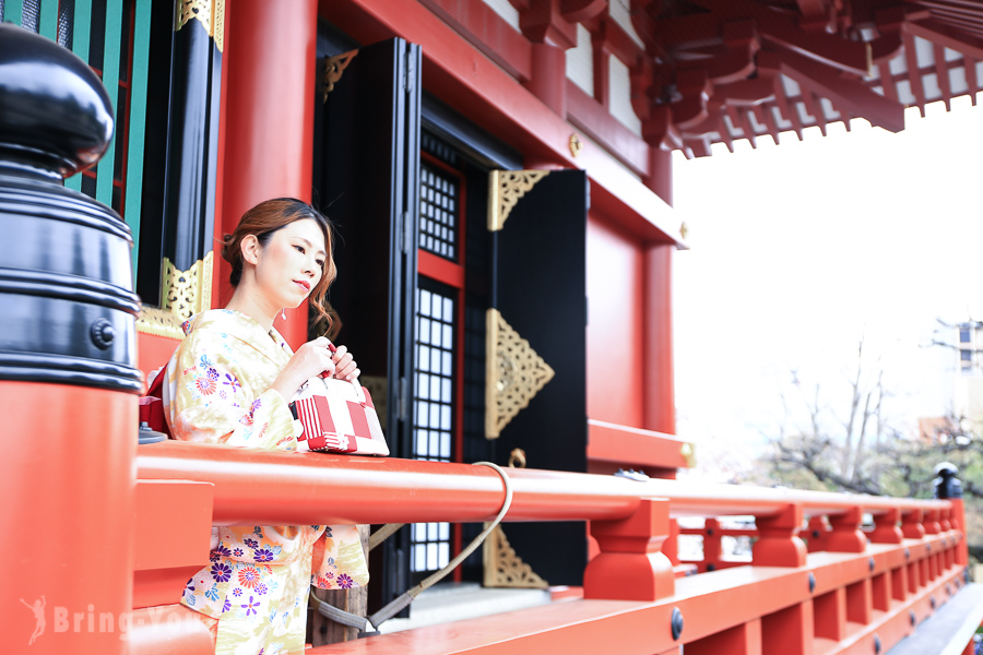 【東京和服租借體驗】淺草寺雷門附近「和裝工房雅和服體驗館」