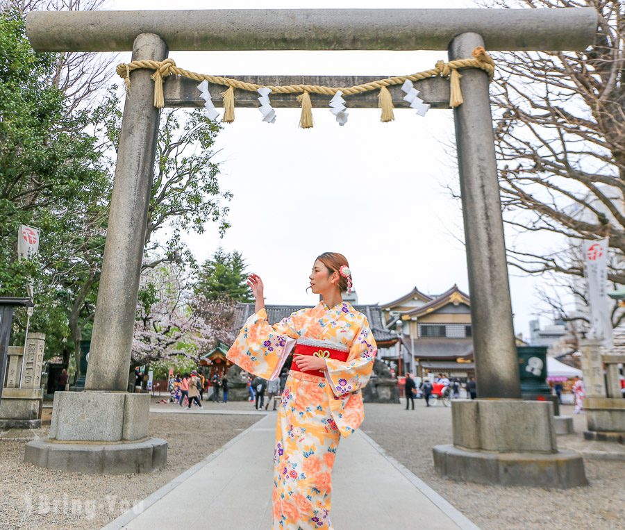 淺草寺附近和服出租