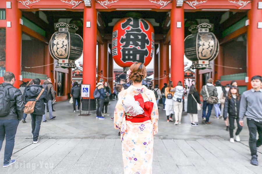 淺草寺附近和服出租