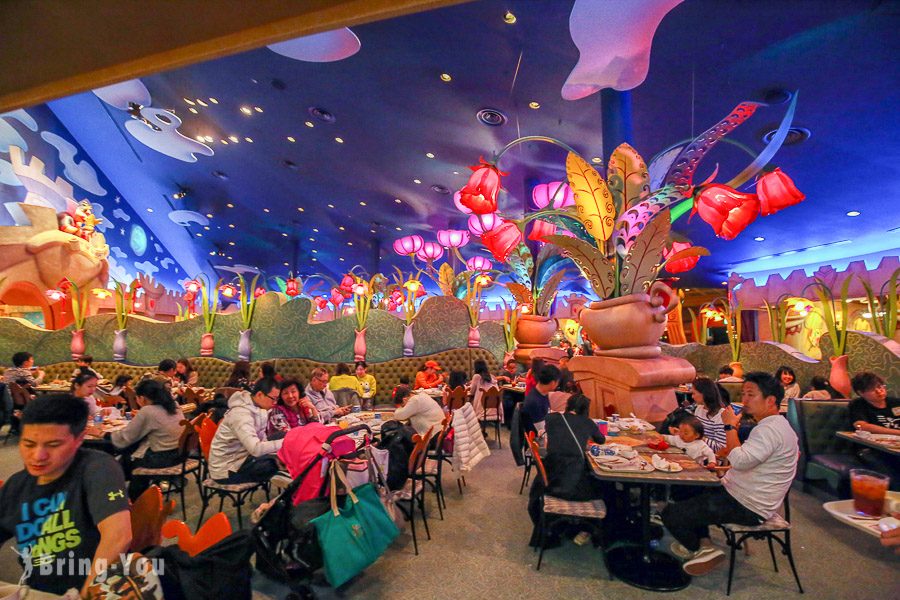 東京迪士尼愛麗絲夢遊仙境餐廳