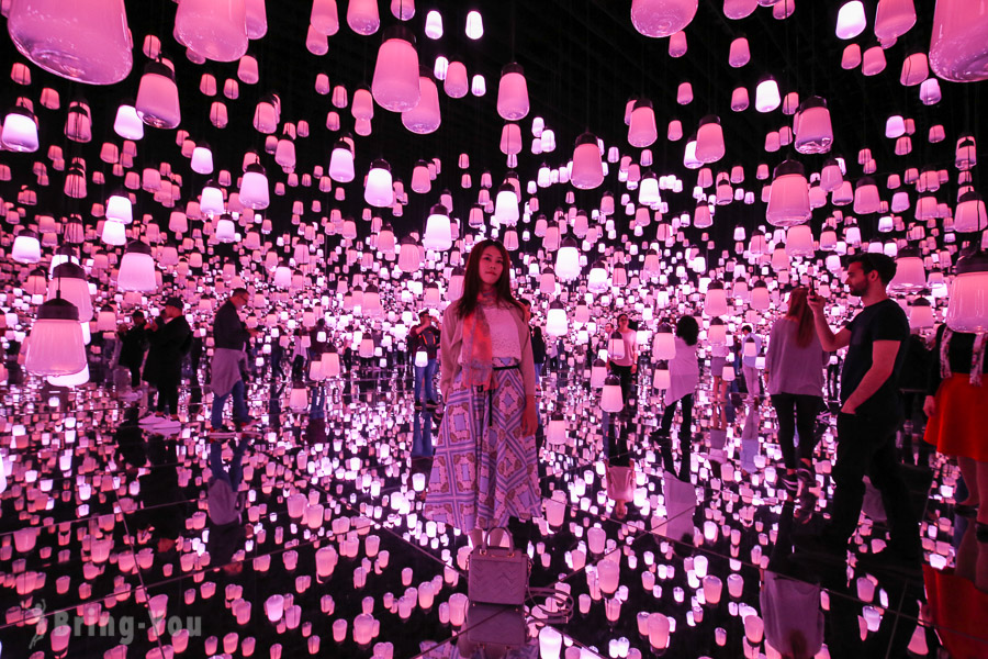 【東京台場】teamLab Borderless：日本超美投影藝術館，全球超夯網美打卡拍照點（已歇業）
