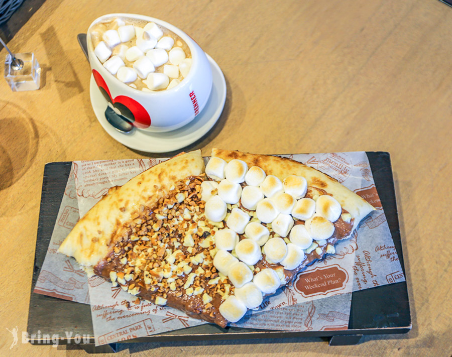 【東京美食】晴空塔 Max Brenner Chocolate Bar：邪惡的巧克力披薩咖啡廳