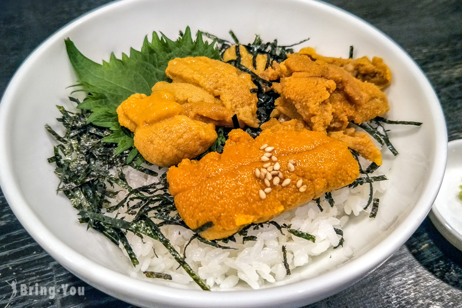 【东京车站一番街美食】超好吃的海胆蛋包饭就在海胆料理专门店「うに屋のあまごころ」