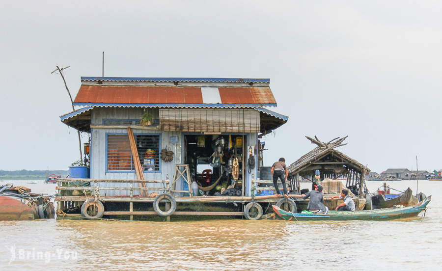 【柬埔寨旅遊】吳哥窟外圈：洞里薩湖水上人家體驗