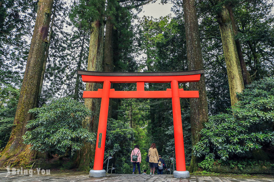 【箱根景點】箱根神社、蘆之湖畔水上鳥居「平和的鳥居」交通方式