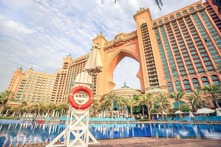 杜拜棕榈岛亚特兰蒂斯饭店Atlantis The Palm