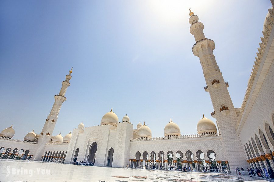 阿布達比謝赫扎耶德大清真寺Sheikh Zayed Grand Mosque 