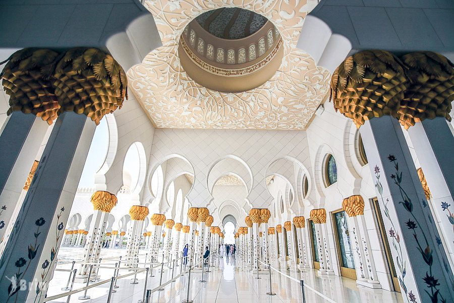 阿布達比謝赫扎耶德大清真寺Sheikh Zayed Grand Mosque 