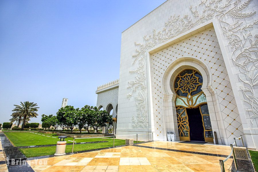 阿布達比謝赫扎耶德大清真寺Sheikh Zayed Grand Mosque 