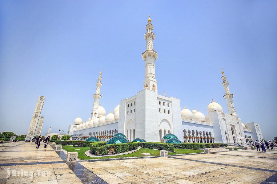 阿布達比謝赫扎耶德大清真寺Sheikh Zayed Grand Mosque 