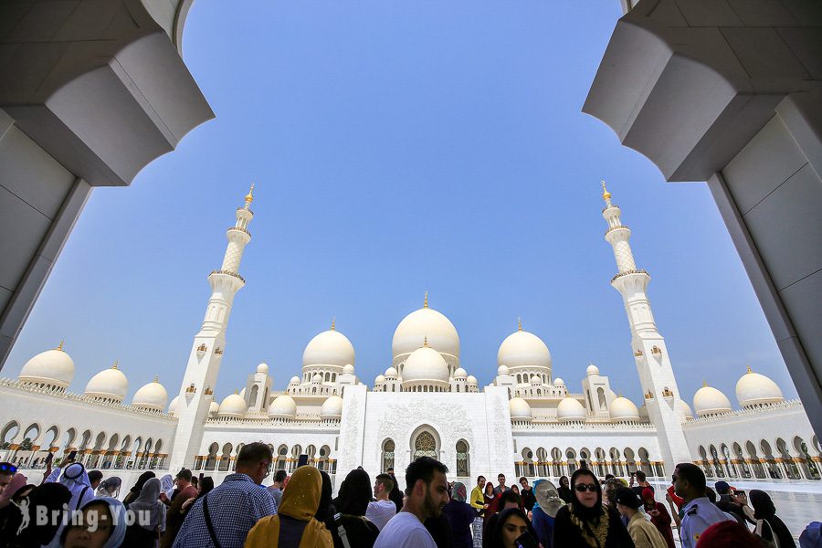 阿布達比謝赫扎耶德大清真寺Sheikh Zayed Grand Mosque 