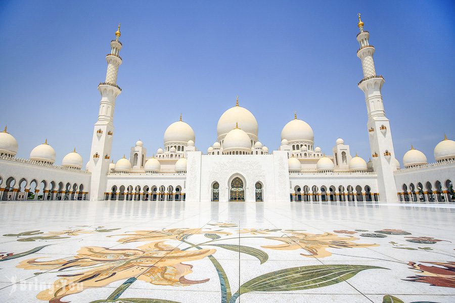 阿布达比谢赫扎耶德大清真寺Sheikh Zayed Grand Mosque 