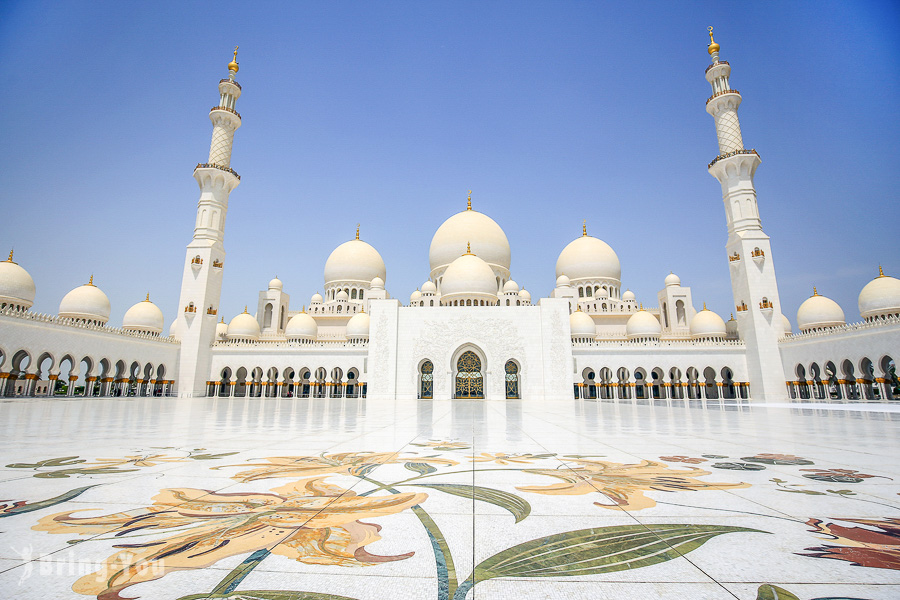 【阿布達比】謝赫扎耶德大清真寺 Sheikh Zayed Grand Mosque：必看景點介紹&服裝穿搭規定