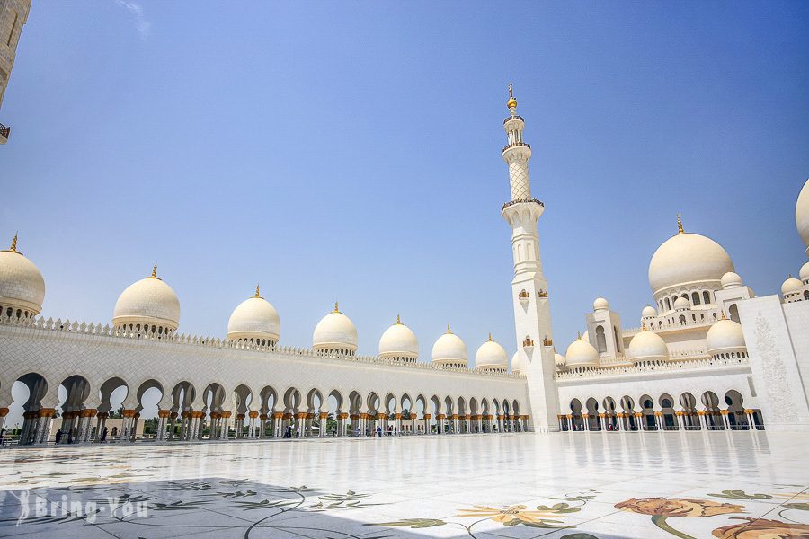 阿布達比謝赫扎耶德大清真寺Sheikh Zayed Grand Mosque 