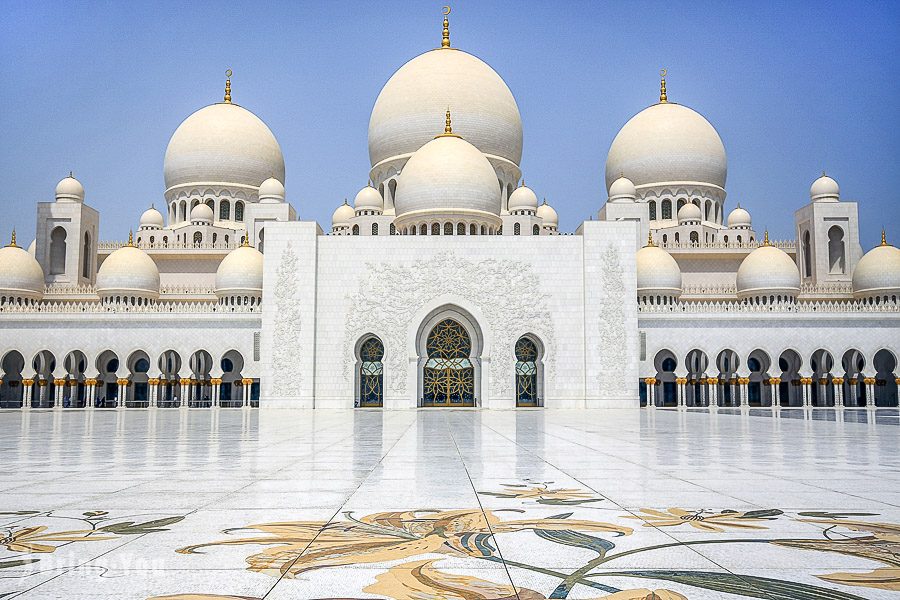 阿布达比谢赫扎耶德大清真寺Sheikh Zayed Grand Mosque 