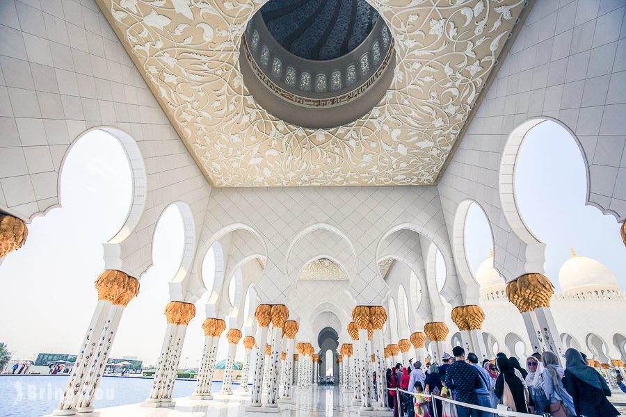 阿布達比謝赫扎耶德大清真寺Sheikh Zayed Grand Mosque 