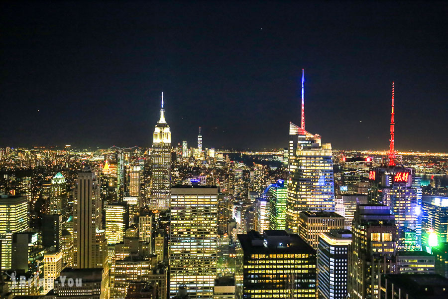 【紐約】洛克菲勒中心 Top of the Rock 觀景台浪漫夜景攻略