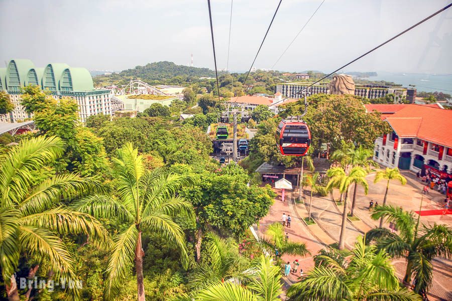 新加坡空中纜車-花柏山珠寶盒纜車Singapore Cable Car