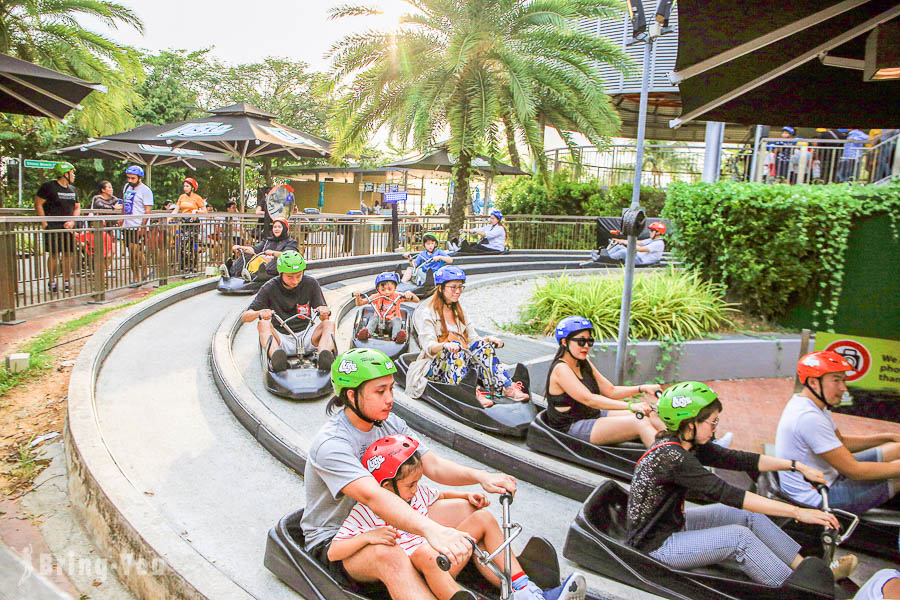 【新加坡斜坡滑车体验】圣淘沙 Skyline Luge Sentosa 交通方式、购票优惠
