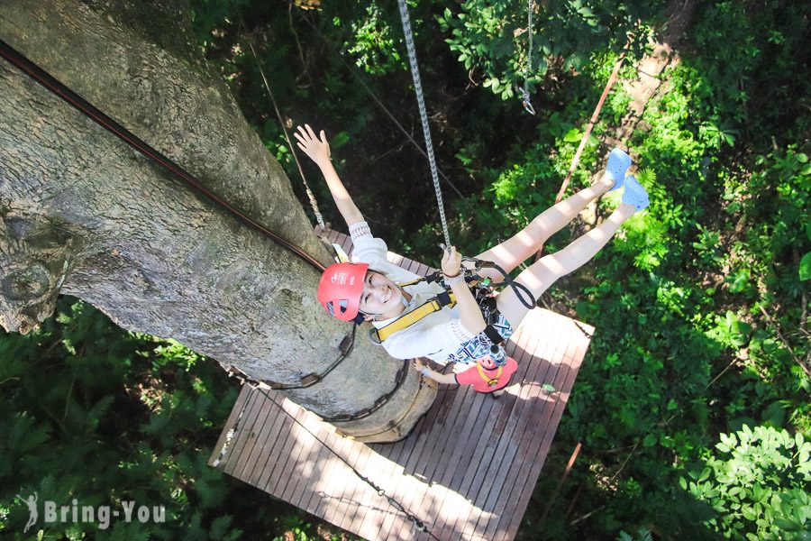 普吉島Hanuman World Zipline 叢林飛索