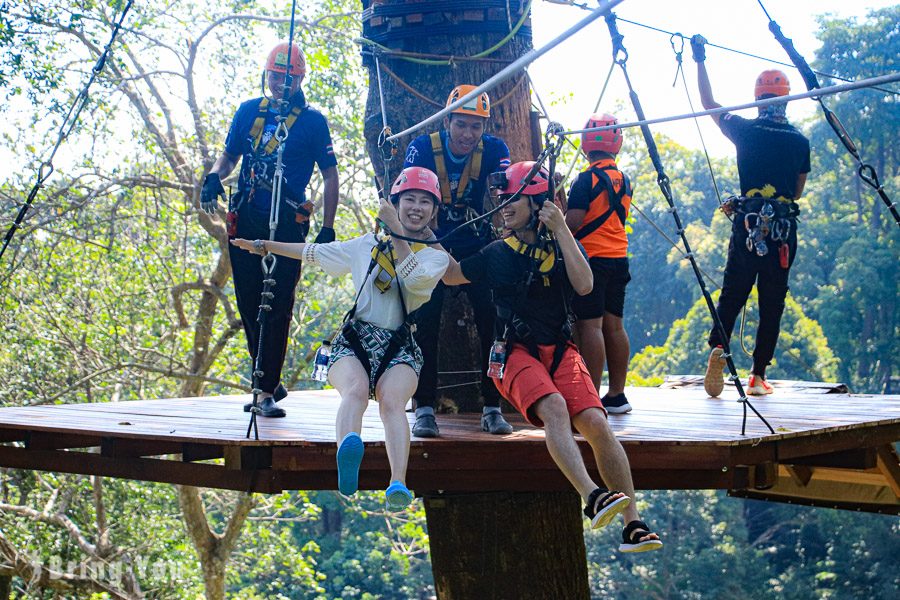 普吉島Hanuman World Zipline 叢林飛索