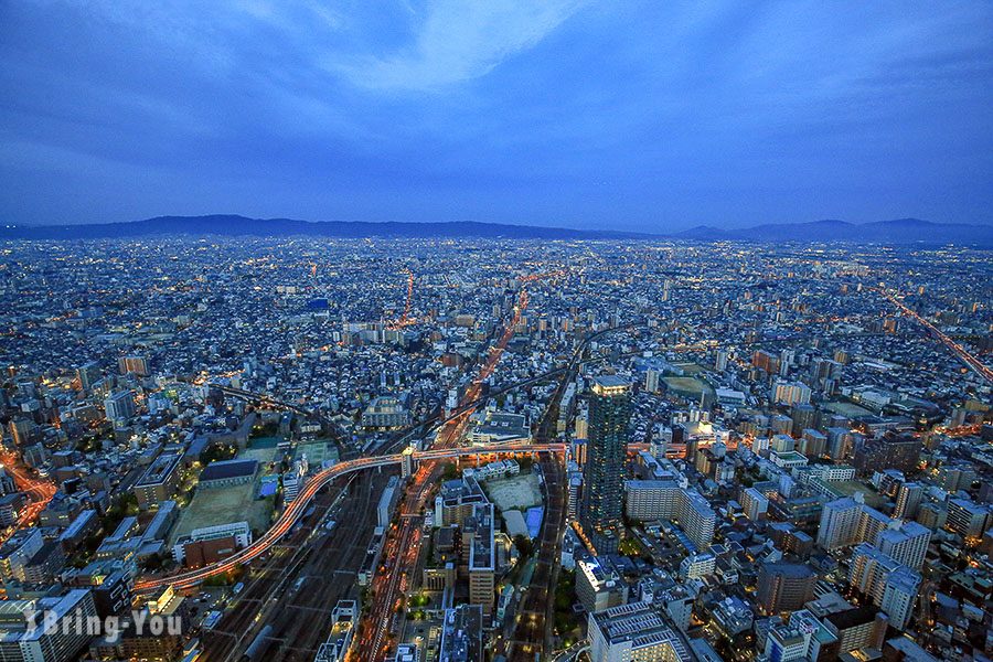 大阪阿倍野展望台夜景