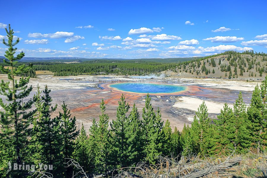 大稜鏡溫泉 The Grand Prismatic Spring