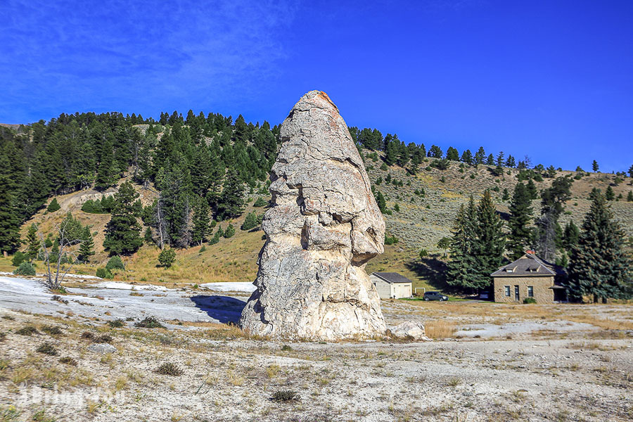 猛犸温泉 Mammoth Hot Springs