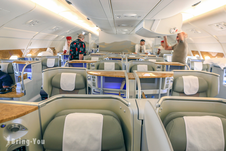 阿聯酋航空商務艙Emirates A380