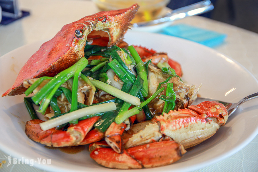 新加坡怡豐城無招牌海鮮餐廳白胡椒螃蟹