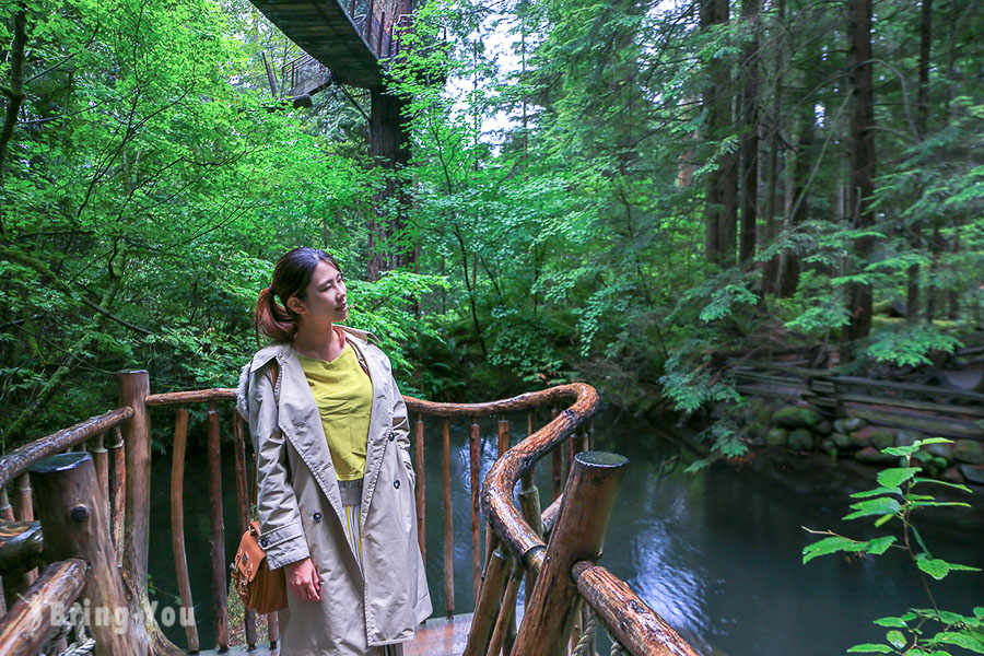 【北溫哥華景點】卡皮拉諾吊橋公園絕美森林秘境一日遊遊記分享 Capilano Suspension Bridge Park